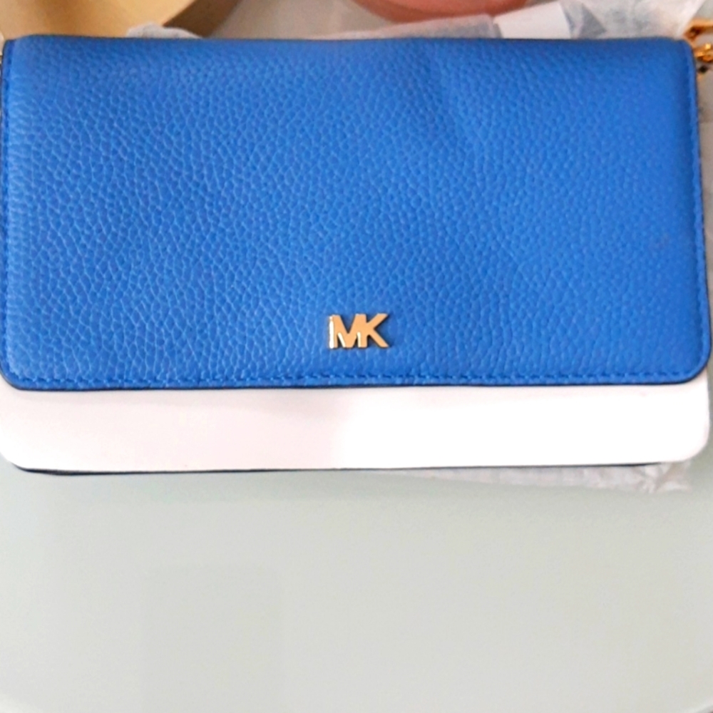 Blue small MK handbag